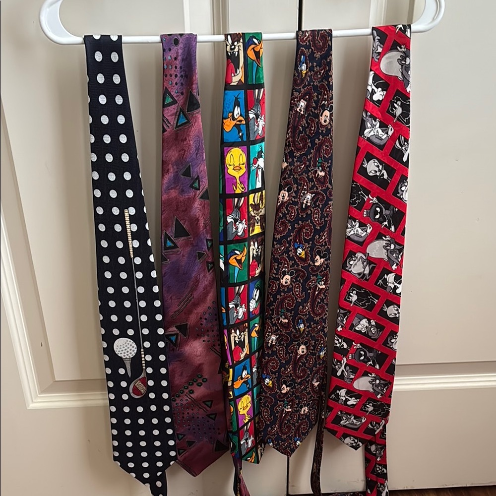 Colorful Patterned Ties